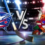 Blue Jackets Coyotes prediction, odds, pick, how to watch
