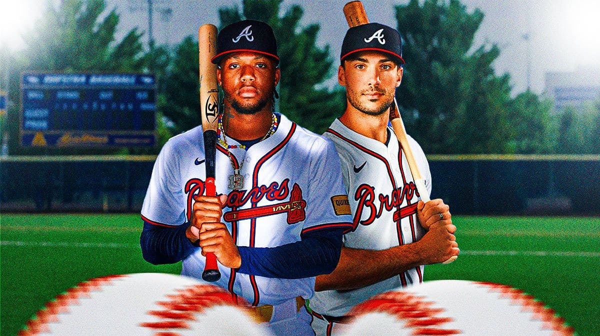 Atlanta Braves stars Ronald Acuna Jr. and Matt Olson.