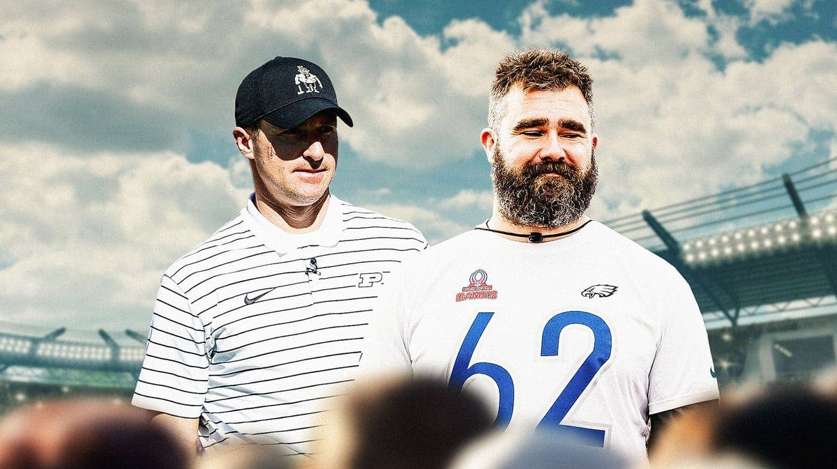 Drew Brees' awesome gesture for Jason Kelce.