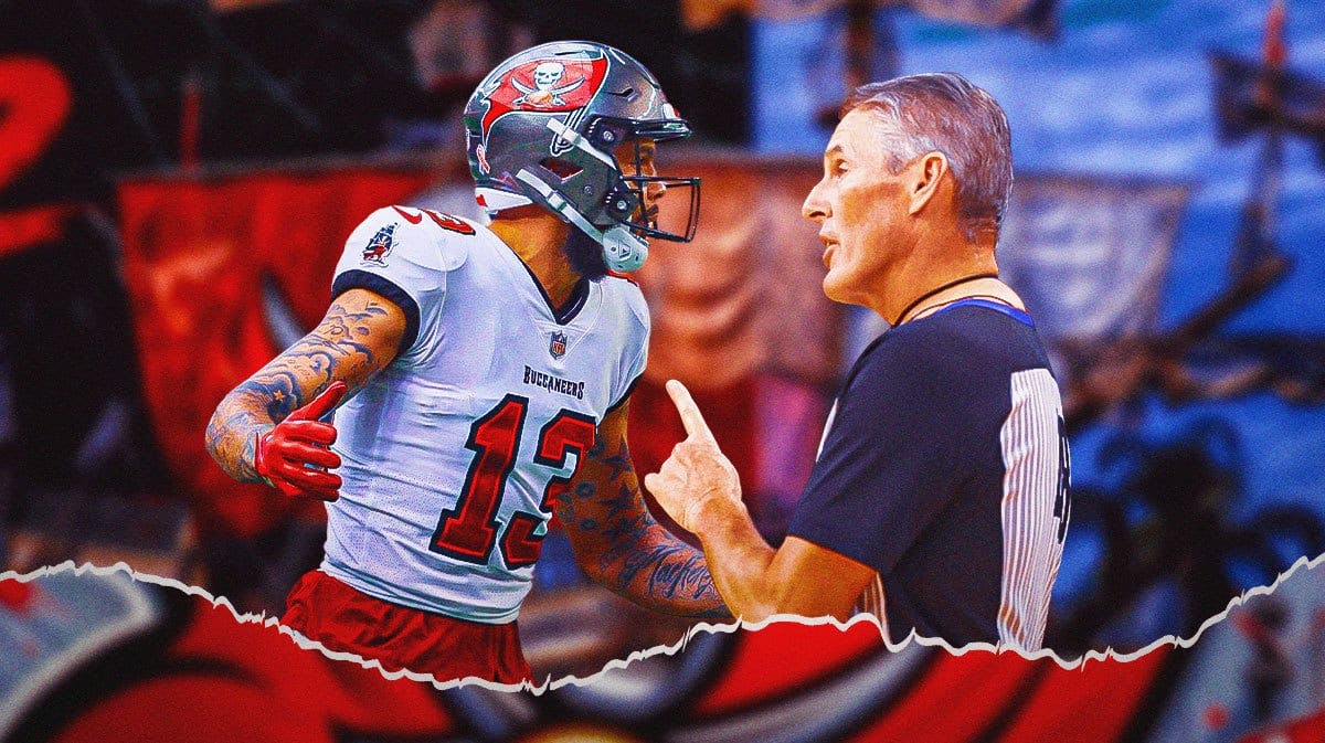 Mike Evans let an NBA referee know that he did not like his call