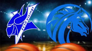 The Fayetteville State Broncos women's basketball team defeats the defending champion Elizabeth City State Vikings for the CIAA championship