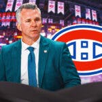 Canadiens coach Martin St. Louis returning to the Habs bench.
