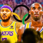 Carmelo Anthony, Lakers legend Kobe Bryant, the Olympic Games