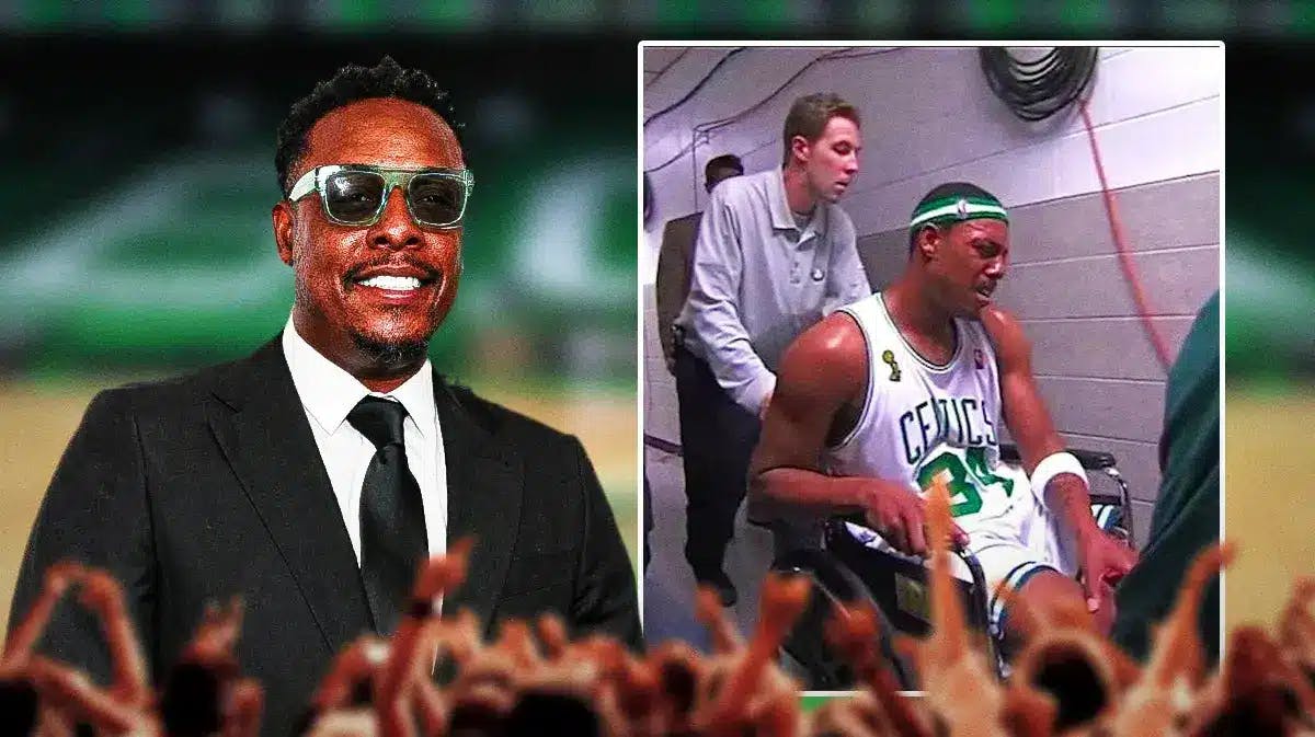 Celtics legend Paul Pierce took to his new podcast The Truth Lounge to speak about his controversial "wheelchair game" in the 2008 NBA Finals.