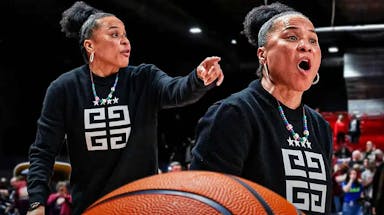 South Carolina women’s basketball coach Dawn Staley