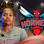 Delaware State is removing the interim head coaching tag from Jazmone Turner, letting her be the women's basketball team head coach full time
