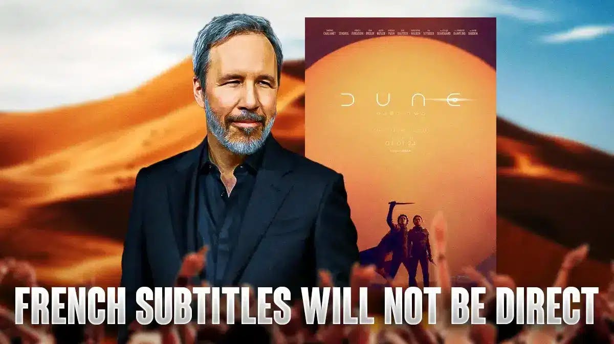 Dune: Part Two director Denis Villeneuve's shocking French subtitles admission