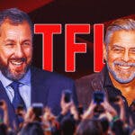 Adam Sandler, George Clooney, Netflix logo
