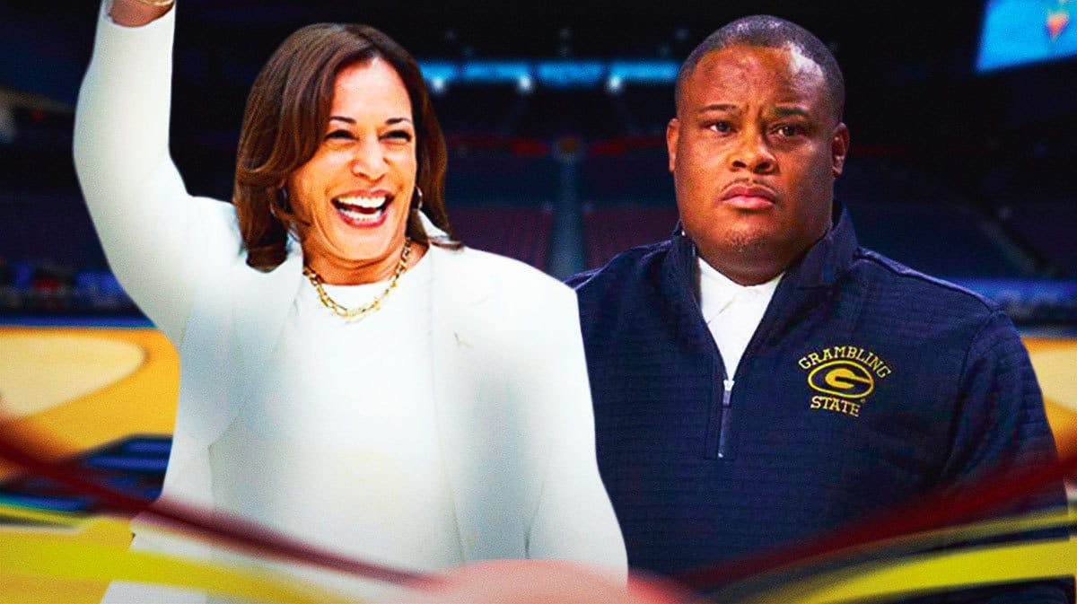 Vice President Kamala Harris called head coach Donte' Jackson after Grambling's First Four victory over Montana State.