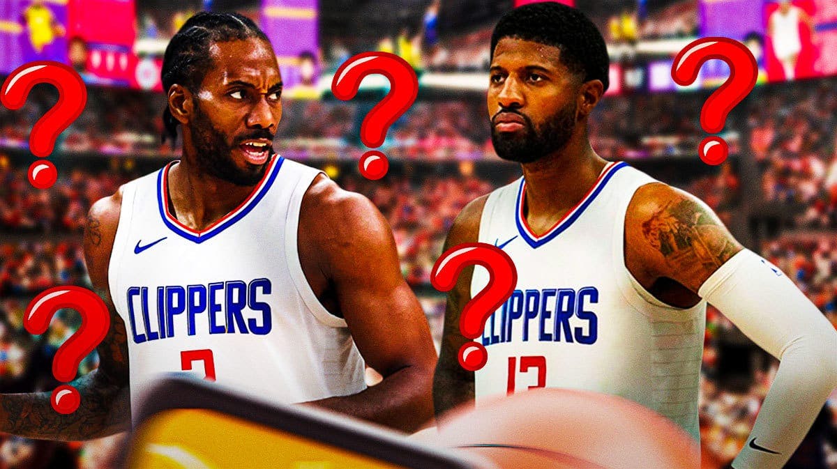 Clippers' Kawhi Leonard and Paul George with question marks