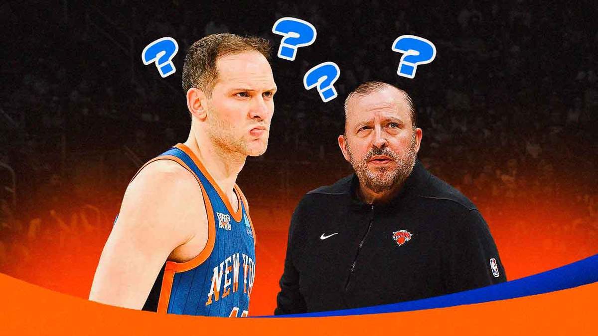 Knicks' Bojan Bogdanovic and Tom Thibodeau with question marks all over them