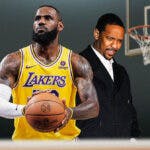 LeBron James, Channing Frye, Los Angeles Lakers