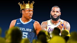 Lakers’ LeBron James delivers powerful message for Grizzlies rookie GG Jackson