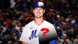 Mets' Pete Alonso in a half-mystery jersey