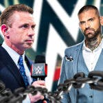 Corey Graves and Michael Cole with the WWE logo as the background.