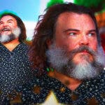 Jack Black and Minecraft imagery