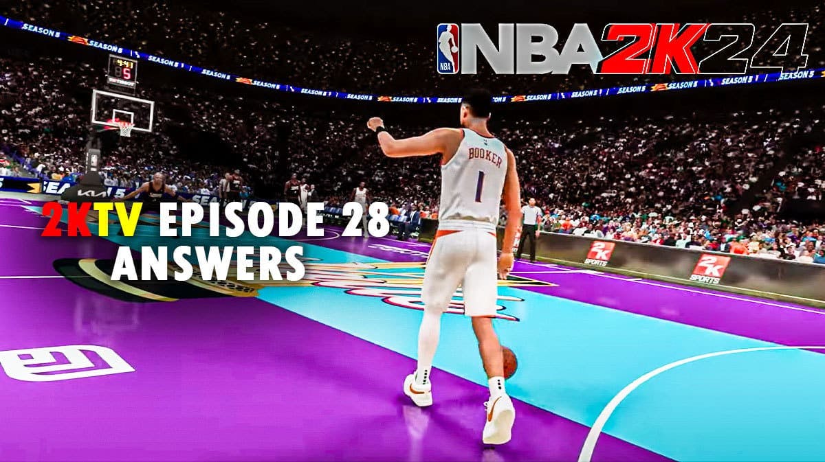 NBA 2K24 2KTV Episode 28 Answers