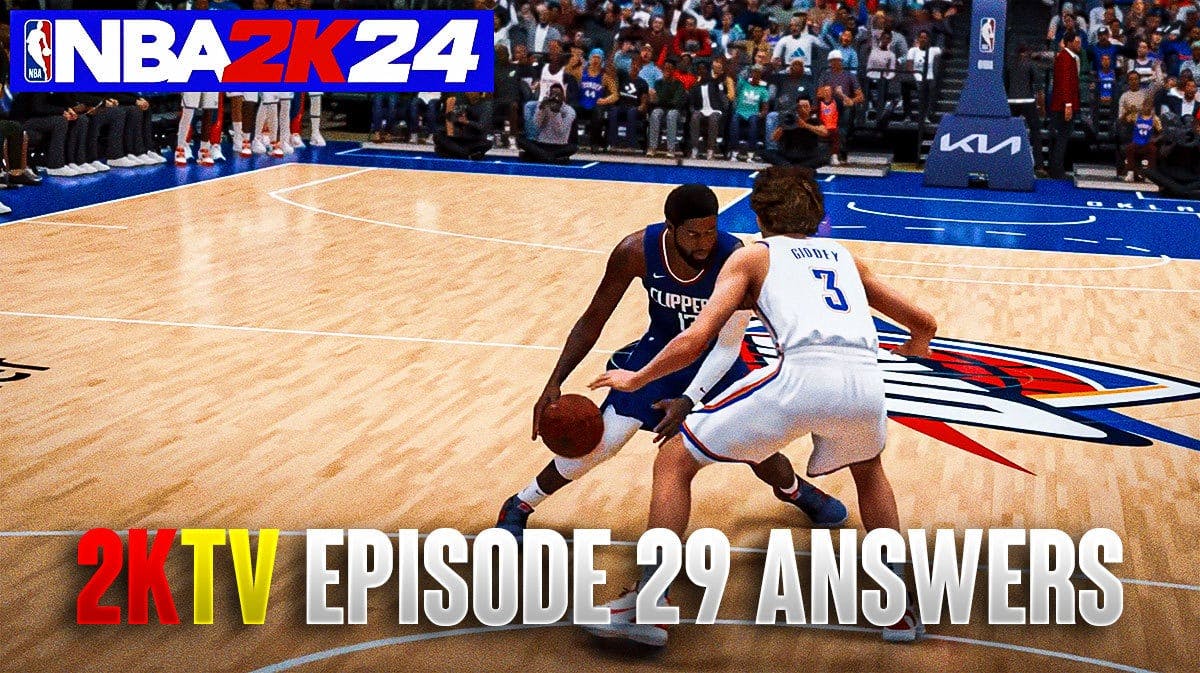 NBA 2K24 2KTV Episode 29 Answers