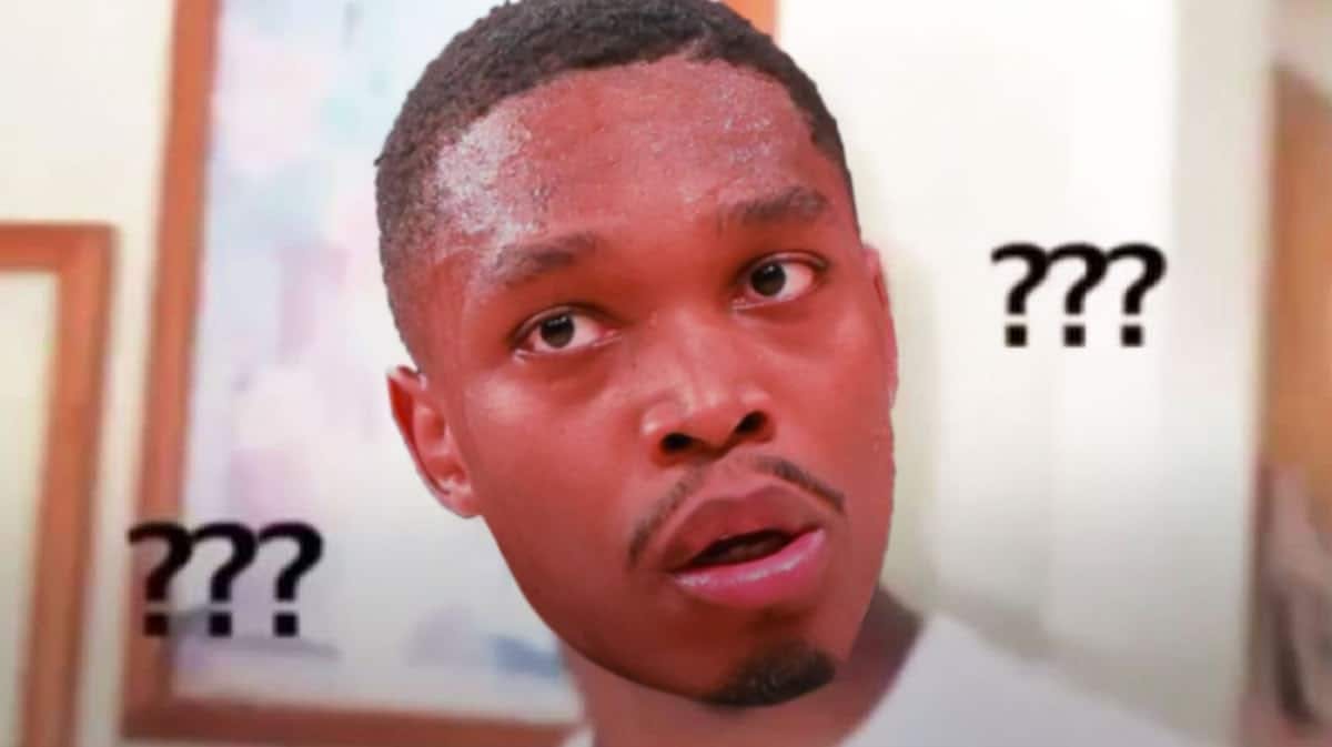 Nets' Lonnie Walker IV as the the Confused Nick Young meme