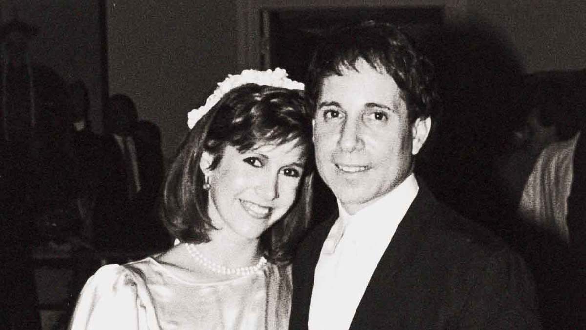 Paul Simon and Carrie Fisher.