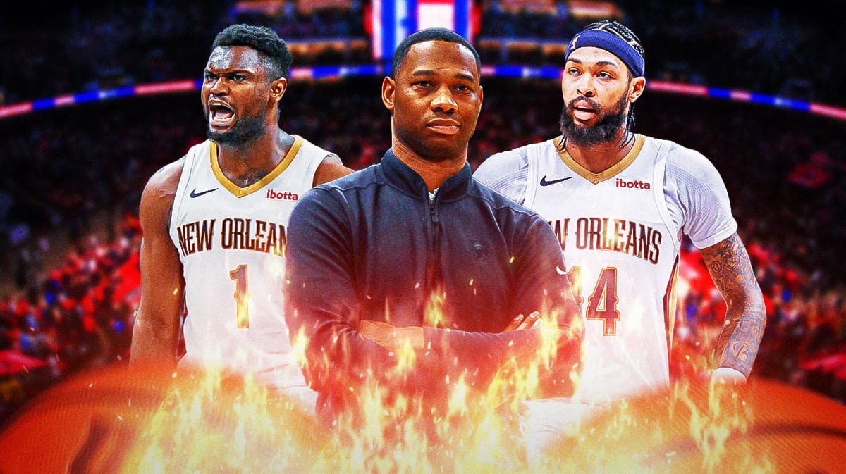 Pelicans' Willie Green, Zion Williamson, Brandon Ingram in flames
