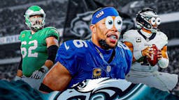 Eagles’ Saquon Barkley tries to end Jason Kelce’s retirement with just 7-words