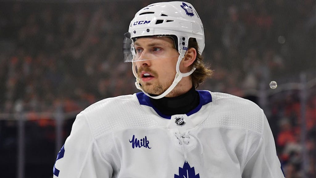 Simon Benoit of the Leafs spoke out after being signed.