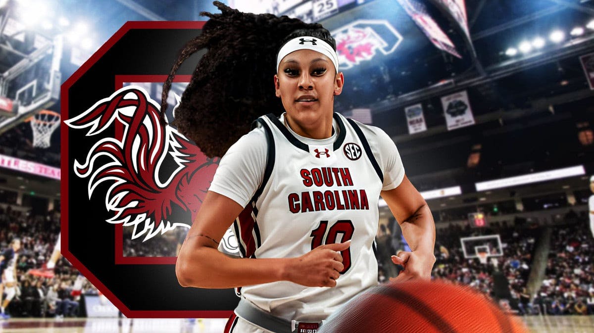 A'ja Wilson & college basketball Twitter/X is hyped after Kamilla Cardoso's clutch three to power South Carolina to the SEC championship.