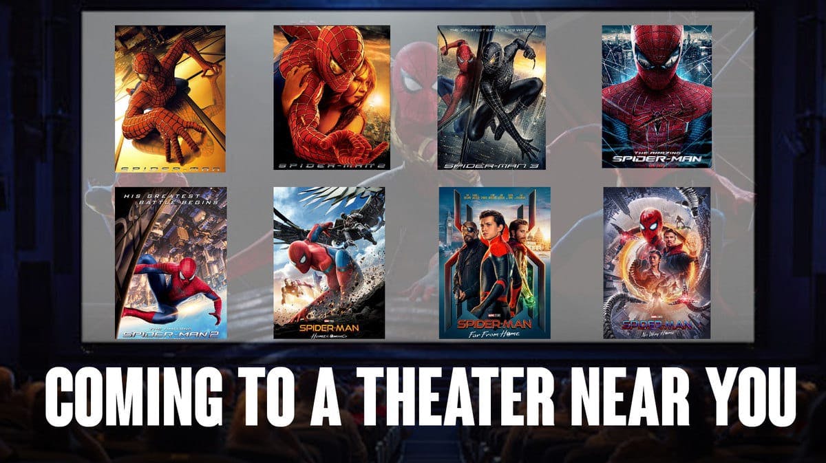 Live-action Sony Spider-Man movie posters, coming to a theater near you