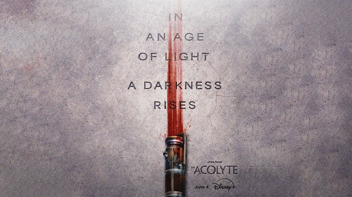 Star Wars The Acolyte poster.