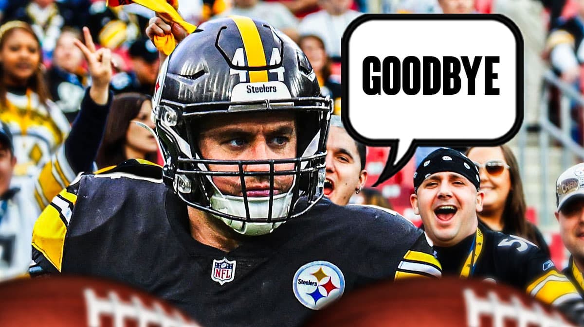Steelers' Derek Watt saying goodbye.