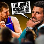 Novak Djokovic is impressed with Nuggets star Nikola Jokic