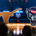 NC State women's basketball logo, Texas women's basketball logo
