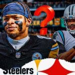 Cam Newton. Justin Fields in a Steelers uniform. Question marks all around