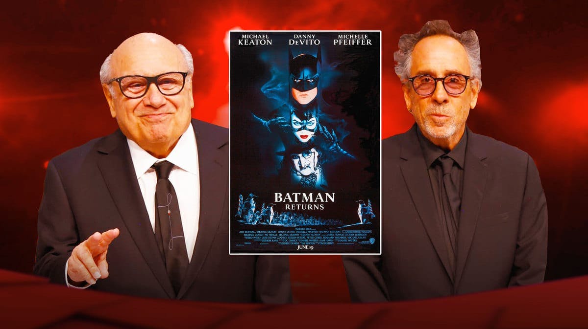 Danny DeVito, Tim Burton, Batman Returns poster