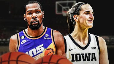 evin Durant and Iowa women’s basketball player Caitlin Clark