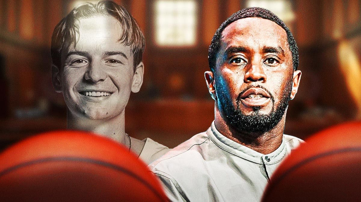 Brendan Paul, Sean "Diddy" Combs, and basketball imagery