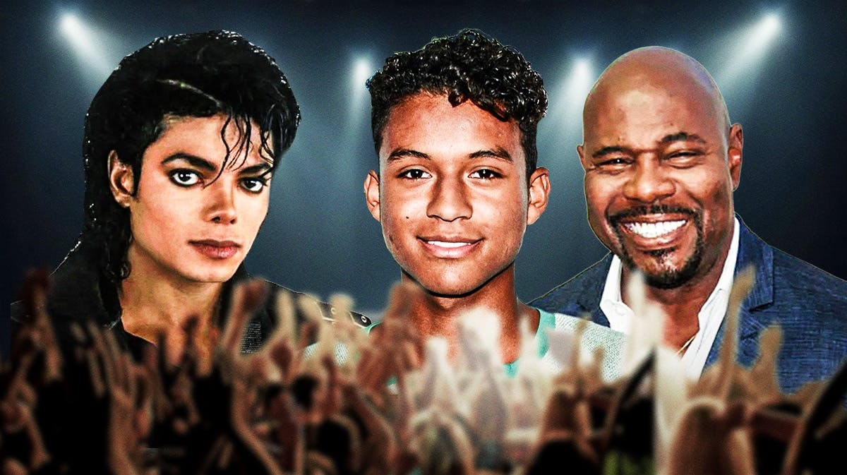 Michael Jackson, Jaafar Jackson, and Antoine Fuqua.