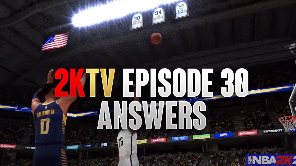 NBA 2K24 2KTV Episode 30 Answers