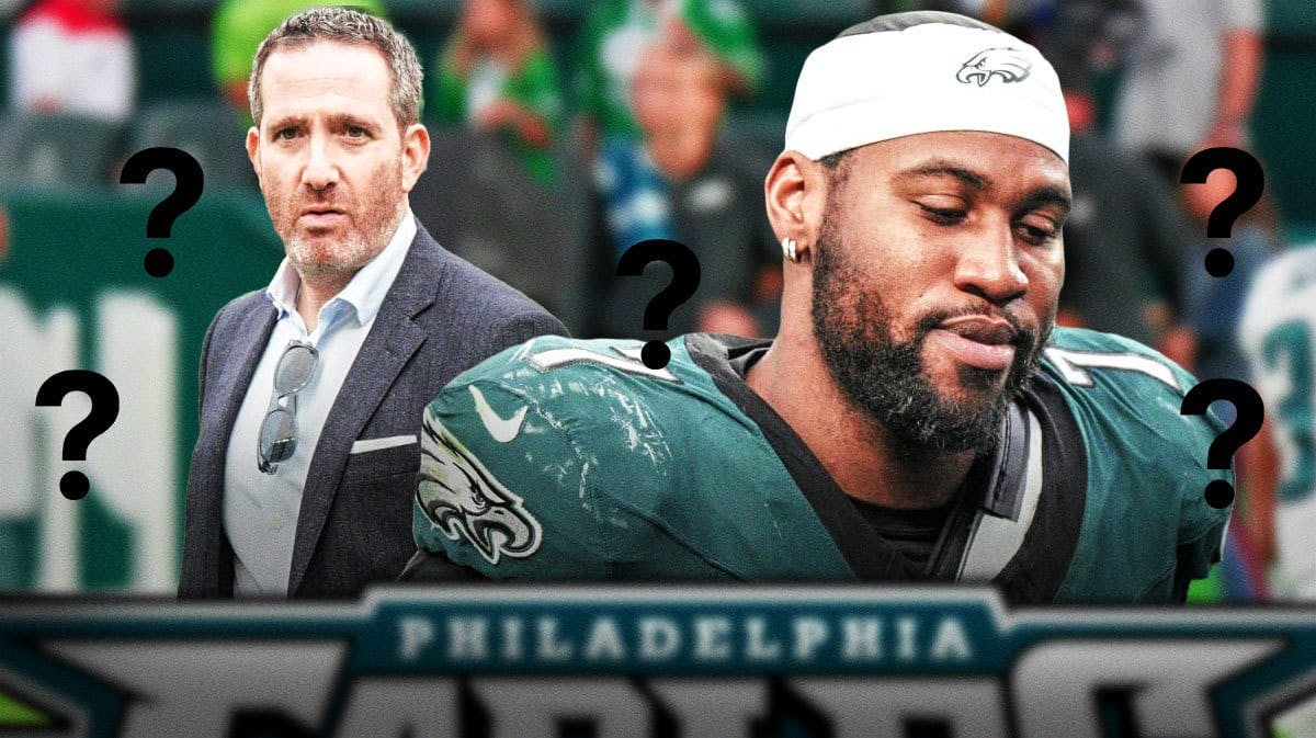 Hasson Reddick, Howie Roseman. Question marks all around