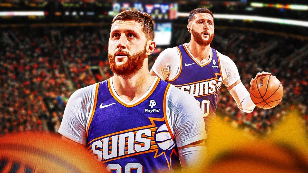 Phoenix Suns center Jusuf Nurkic sits down with ClutchPoints' Trevor Booth to talk Suns season (2023-24, March 22).
