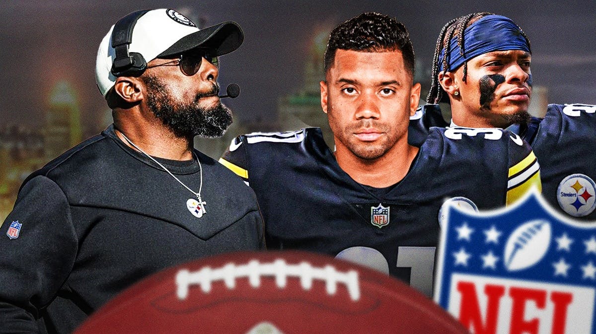 Steelers' Mike Tomlin looking at Justin Fields, Russell Wilson