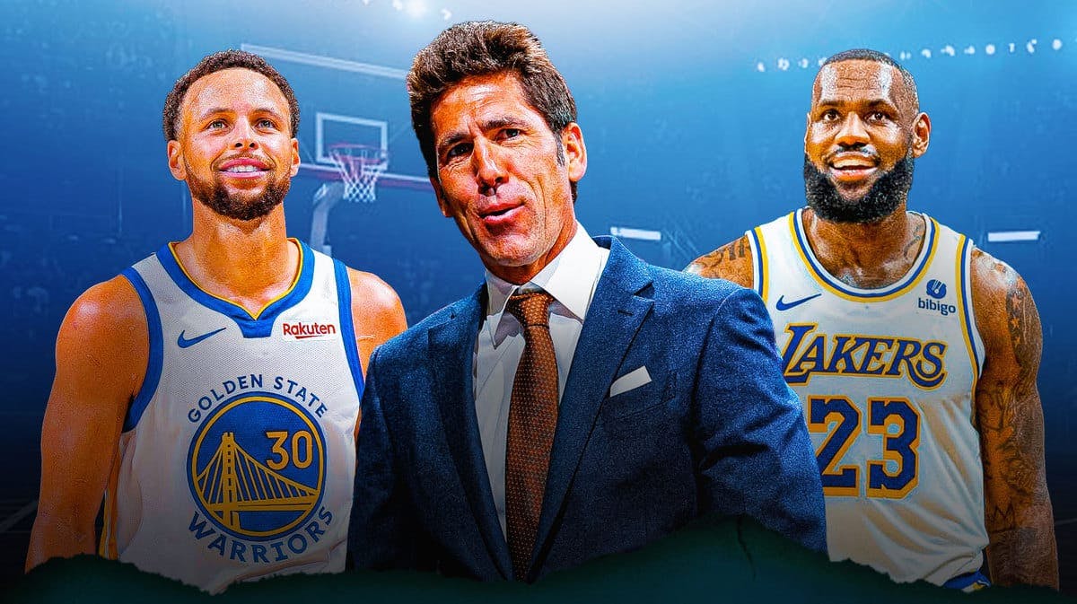 During NBA Countdown, ESPN analyst and former Warriors GM Bob Myers said he wants to see Lebron James & Steph Curry play together.
