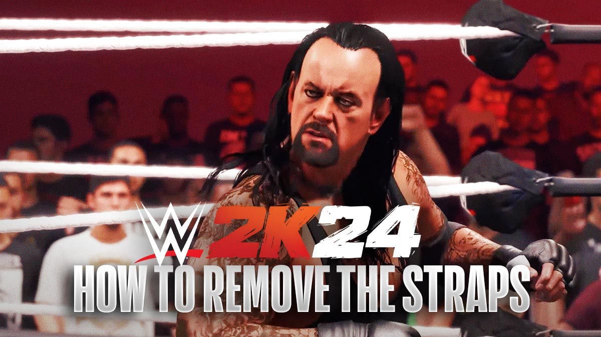 WWE 2K24 How Do You Remove the Straps?