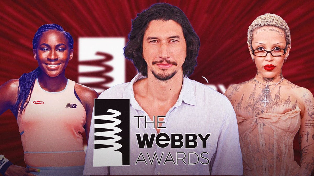 Coco Gauff, Adam Driver, Doja Cat; Webby Awards