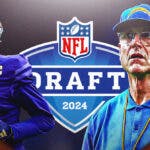 Rome Odunze, Jim Harbaugh, 2024 NFL Draft, Chargers