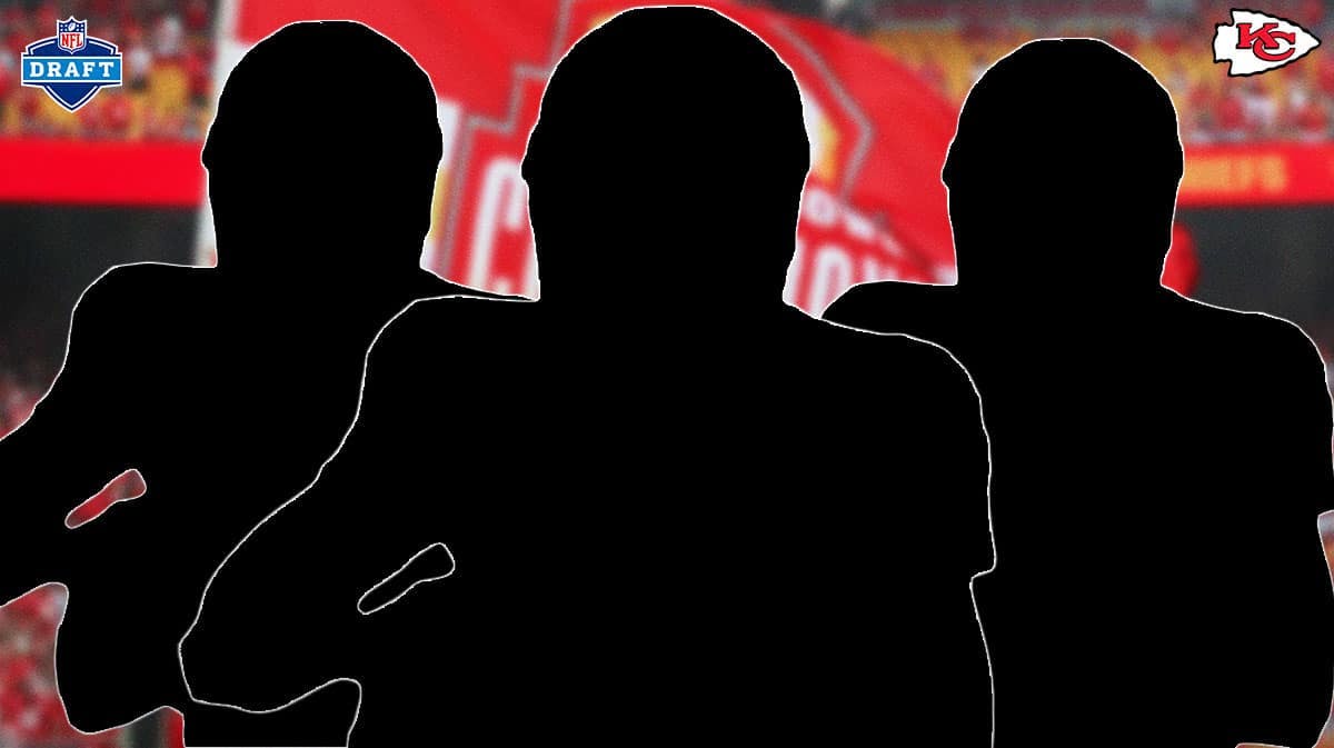 Chiefs, 2024 NFL Draft, 3 silhouette players
