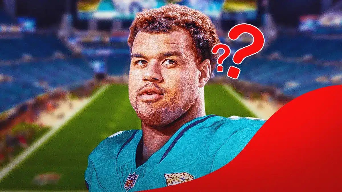 Jaguars free agent addition Arik Armstead with question marks next to him