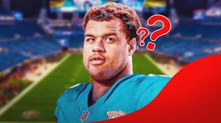 Jaguars free agent addition Arik Armstead with question marks next to him