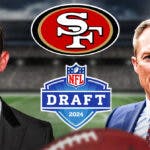Kyle Shanahan, John Lynch, 49ers, 2024 NFL Draft